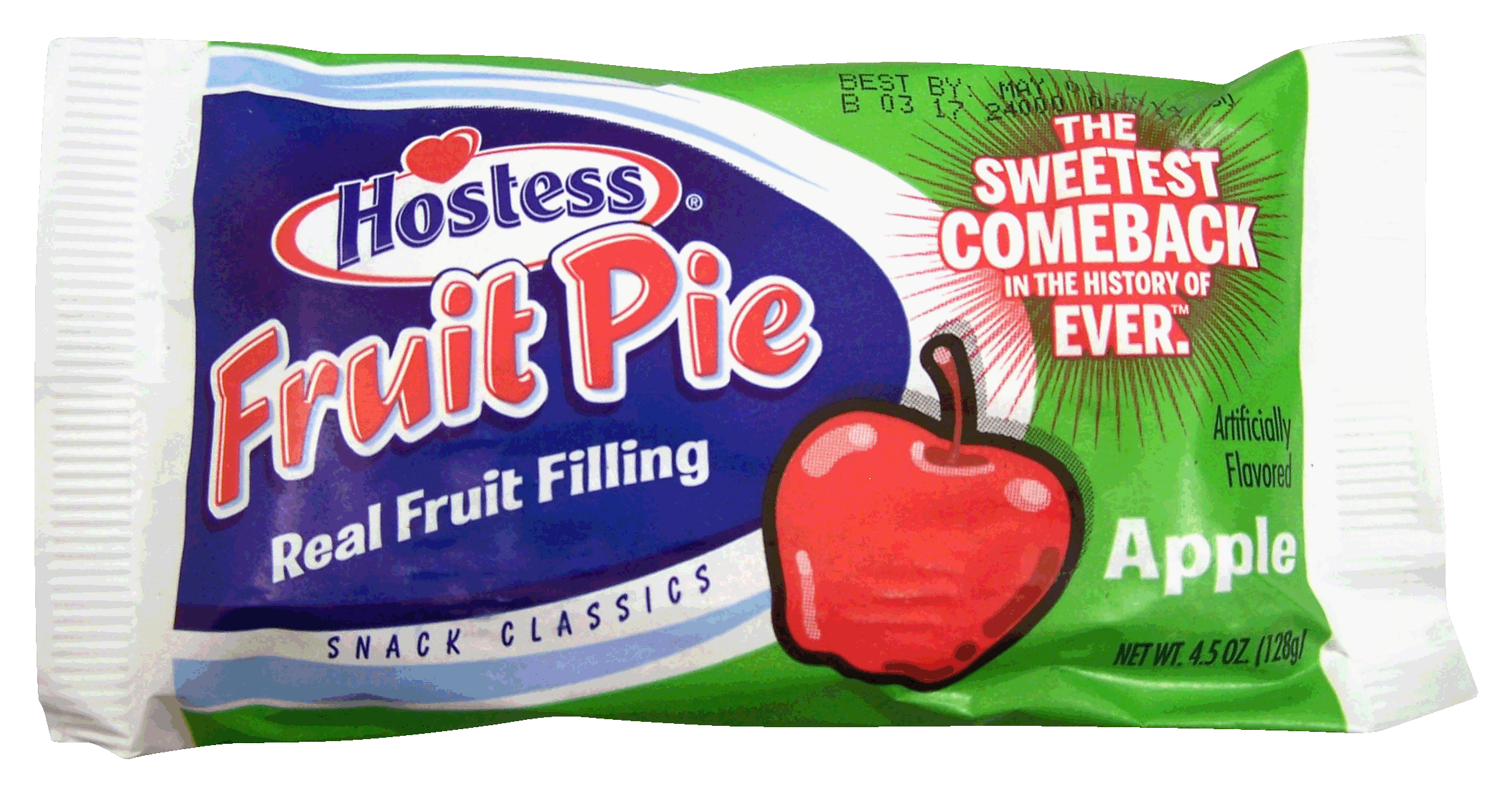 Hostess  apple fruit pie, real fruit filling Full-Size Picture